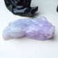 Natural A-goods jade exquisite water moistening ice waxy violet exquisite domineering wealth attracting Pendant