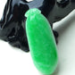 Natural A-goods jadeite is exquisite, and the color of Fugua is moistened with water